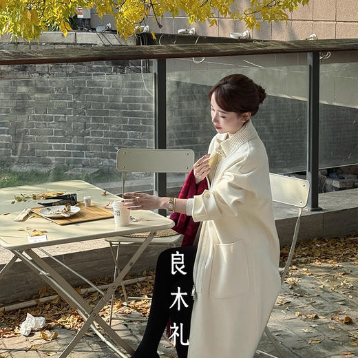 【特价不退换】【预售7天】良木礼羊毛大衣（Q8102） 商品图1
