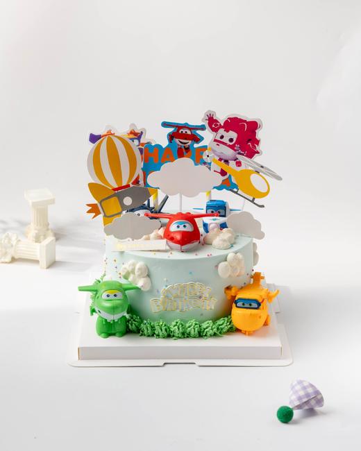 绿色超级飞侠（百分百进口动物奶油） 商品图0