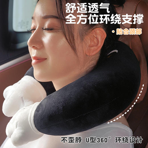 自然醒水晶绒小黑手u枕QYL 商品图2