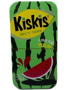 KISKIS无糖薄荷西瓜味21g/盒(B10-01-10)
