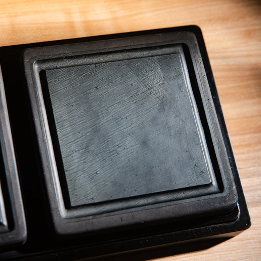 北齐古邺城“羽人”古砖制对砚（一套两方） 商品图8