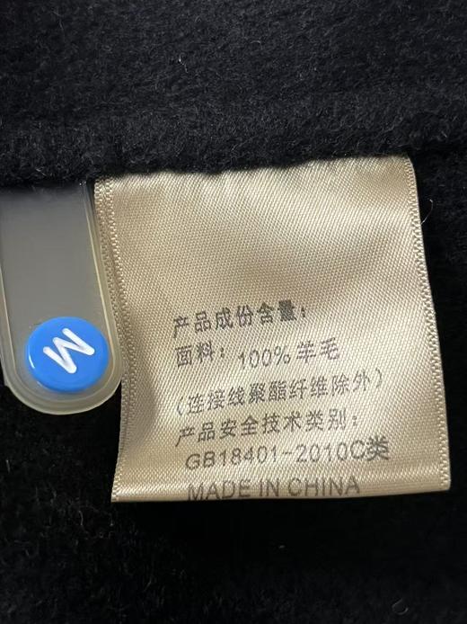 【轻奢双面尼】2518（100%羊毛）韩系阔版斗篷袖阔型气质大衣-喜出 商品图5