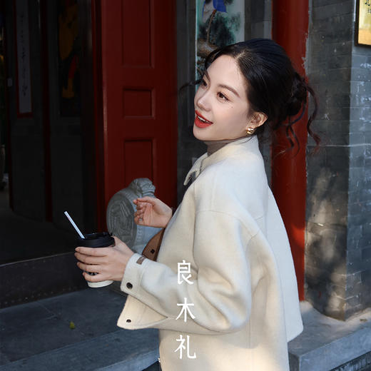 【特价不退不换】【预售7天】良木礼山羊绒外套（D8213） 商品图4
