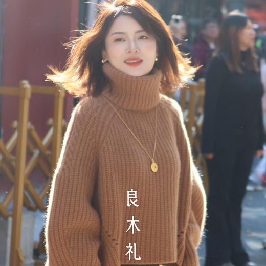 【部分现货】良木礼山羊绒上衣（D25101662F） 商品图1