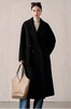 【轻奢双面尼】2523-01（100%高支绵羊毛）韩版气质简约立体口袋双面尼长款大衣-喜出 商品缩略图1