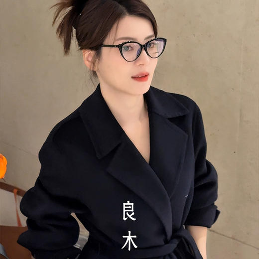 【特价不退换】【预售7天】良木礼羊绒大衣（2547） 商品图2