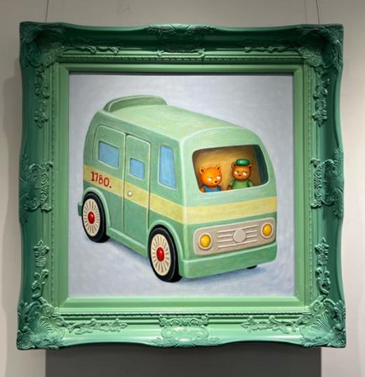 黎贯宇《交通灯-3》原作 商品图0