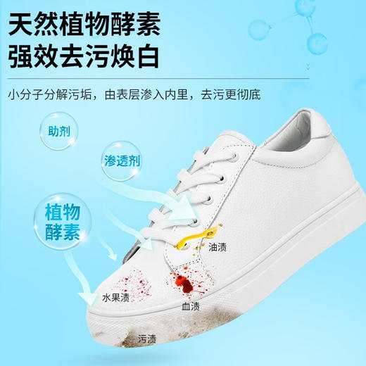【分仓直发包邮】SukGarden蔬果园小白鞋清洗剂150ml*2瓶 商品图5