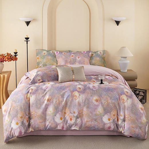 【多样屋专柜】多样屋艾雅/豆沙-磨毛四件套全棉四件套秋冬天加厚床上用品/220*240cm 商品图0