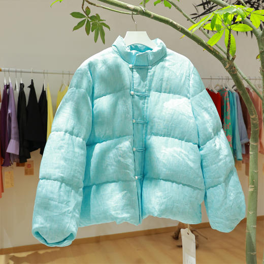 【抖音专属】新中式羽绒服（25803207玉寒） 商品图0