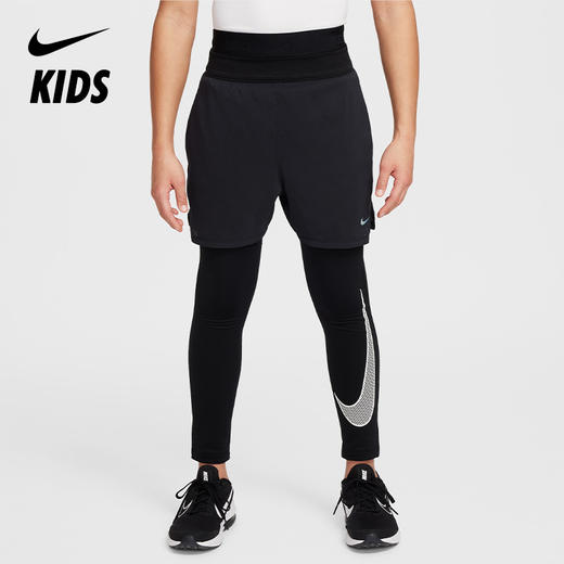 NIKE B NP DF TIGHT WARM 大童打底裤 HF4364 商品图0