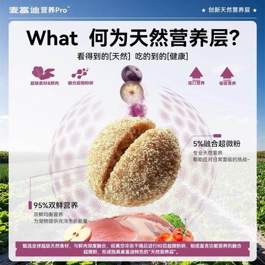 麦富迪营养pro靓毛大师猫粮鲜肉磷虾粮全期成猫幼猫20斤/湿粮餐包70g整盒 商品图2