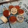 【9个装】动物卡通DIY木质圆形印章动物卡通 九种图案 商品缩略图1