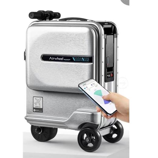 Airwheel 20寸智能骑行箱（豪华版）SE3minit(粉色/银色/黑色）） 商品图2