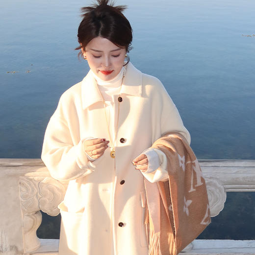 【特价不退换】【现货】良木礼羊绒大衣（D2584100） 商品图2