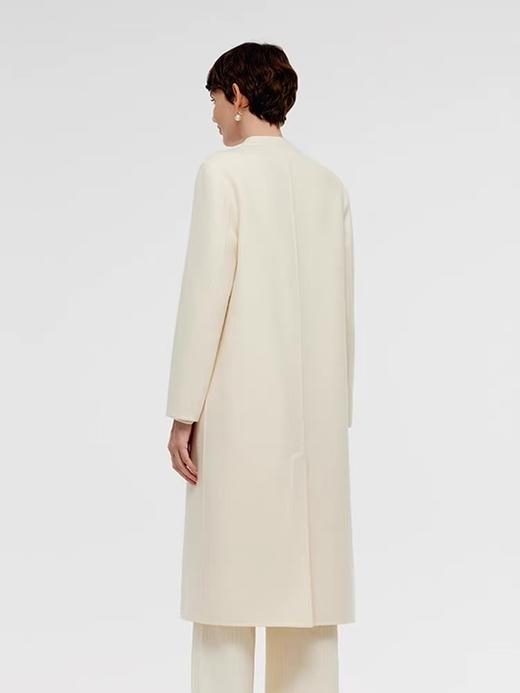 高奢骆驼绒【轻奢双面尼】2521（骆驼绒➕羊毛）高端气质新中式盘扣羊毛双面尼外套-喜出 商品图3