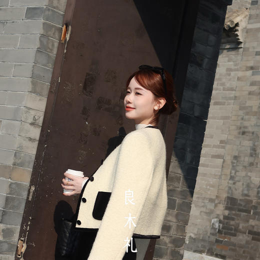 【预售7天】良木礼小香羊毛外套（Q8109） 商品图4