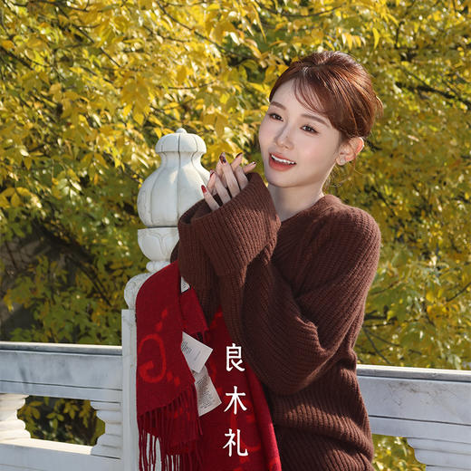 【特价不退换】【预售7天】良木礼山羊绒上衣（D25102347F） 商品图1