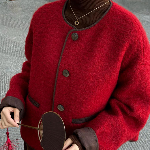 【预售7天】良木礼羊毛外套（D25103879） 商品图2