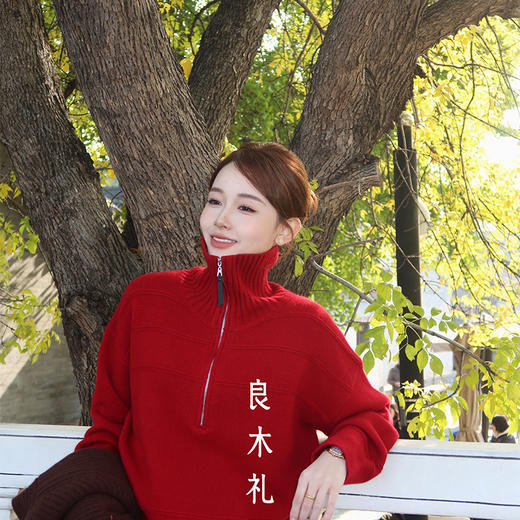 【预售7天】良木礼山羊绒上衣（D25102823F） 商品图6