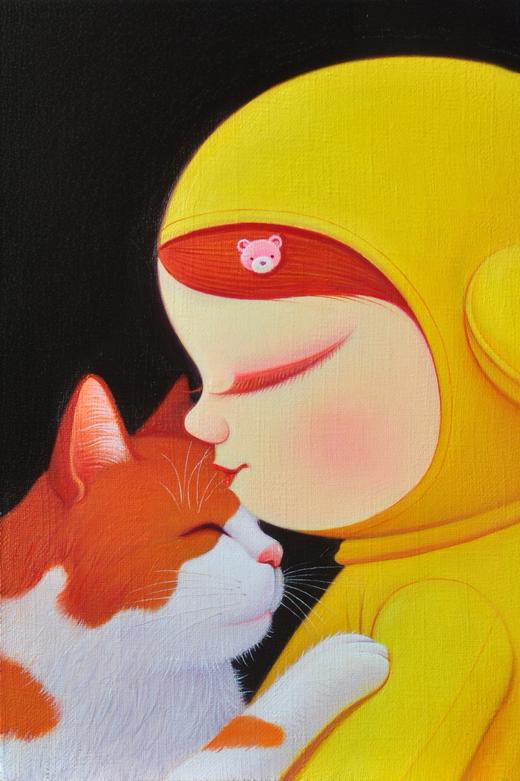 曹继才《陪伴～5》原作 商品图0