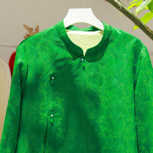 【2025门店同款】新中式衬衣（25801247-晚意） 商品图1