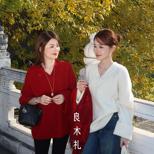 【特价不退换】【预售7天】良木礼山羊绒上衣（D25102347F） 商品图3