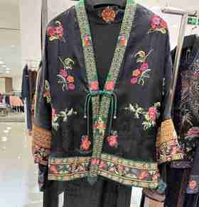 缇汇绣国风刺绣上衣6339