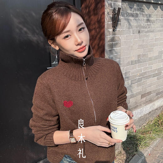 【特价不退换】【部分现货】良木礼山羊绒上衣(D25102833F) 商品图5