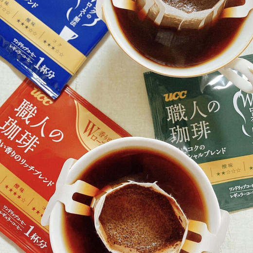 悠诗诗滴滤式职人咖啡粉/圆润柔和/香醇丰郁/深厚浓郁7g*18p/025761/025762/025763 匠人考究 每日随享 商品图3