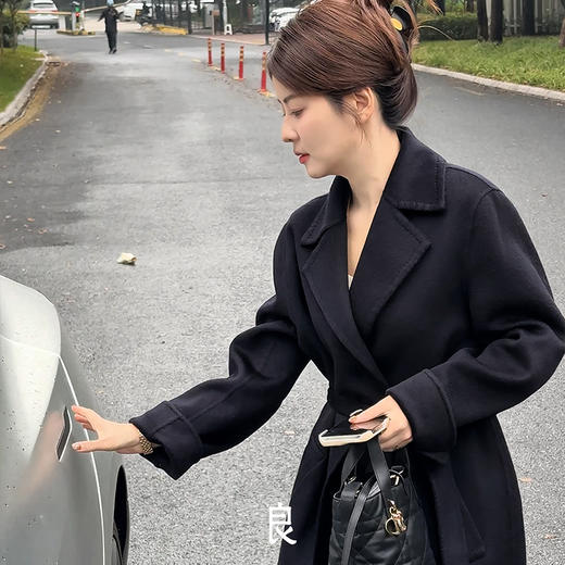 【特价不退换】【预售7天】良木礼羊绒大衣（2547） 商品图4