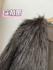【环保皮草】P02简约长毛皮毛一体秋冬大衣外套-喜出 商品缩略图3