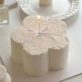 【一朵小花】ins风纯白花朵女生生日蛋糕