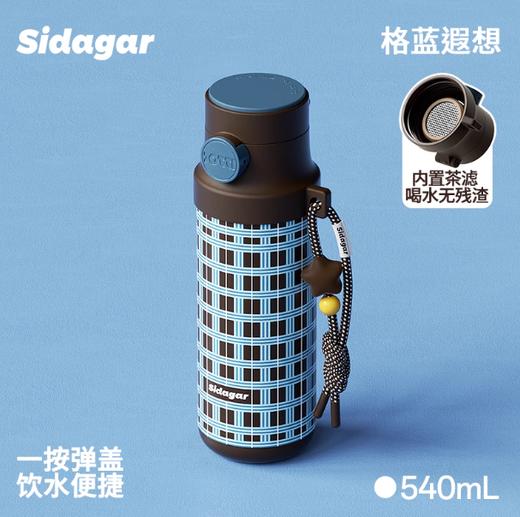 世大家高颜值弹跳咻咻保温杯格蓝遐想(540ml) 商品图0