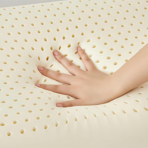 【多样屋专柜】梦洁 天然泰皇乳胶枕头舒适柔软60*40*8/10cm 商品图3