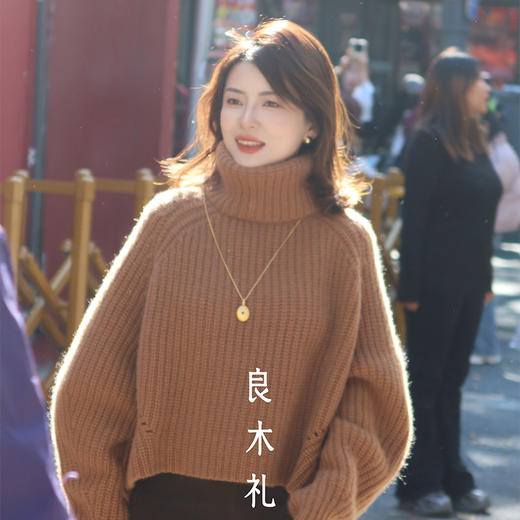 【部分现货】良木礼山羊绒上衣（D25101662F） 商品图4
