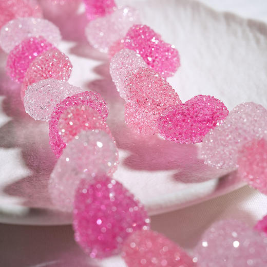 在途4周到｜CRYSTAL HAZE-Jelly Heart-渐变粉色 爱心 项链［挪威设计师］ 商品图3