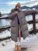 蓬松！！【羽绒服】605绒子含量90%  韩版爆款特调色宽松蓬松长款羽绒服喜出 商品缩略图0