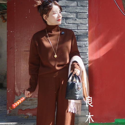 【现货】良木礼绵羊毛休闲套装（改短版）（3711） 商品图4