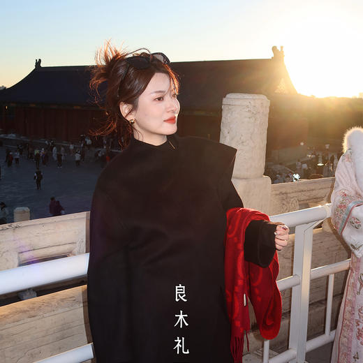 【特价不退换】【预售7天】良木礼山羊绒大衣（D25102802） 商品图5