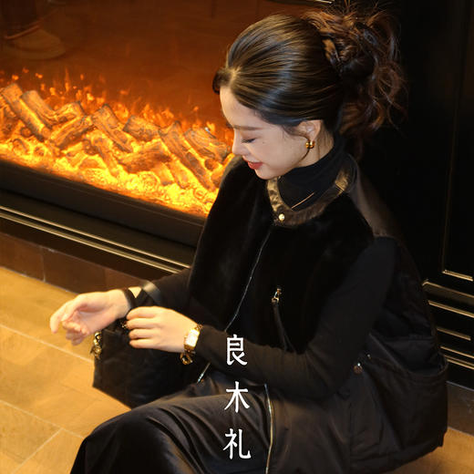 【部分现货】良木礼鹅绒马甲（2555） 商品图1