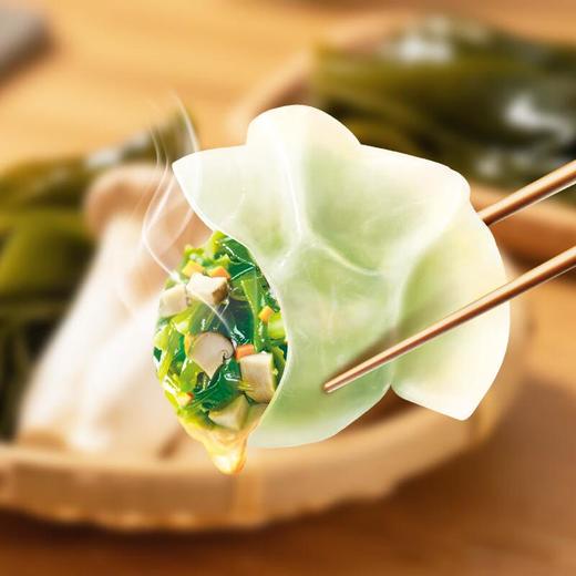 湾仔码头 裙带菜菌菇水饺720g 商品图4