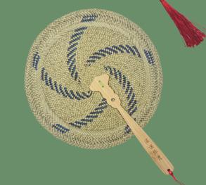 竹柄中草扇 商品图0