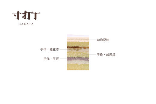 四季·春夏秋冬方形蛋糕（可备注少糖） 商品图3