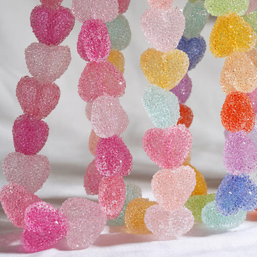 在途4周到｜CRYSTAL HAZE-Jelly Heart-渐变粉色 爱心 项链［挪威设计师］ 商品图6