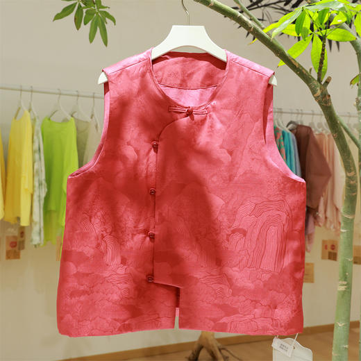【2025门店同款】新中式马甲（25802173-美人祭） 商品图0