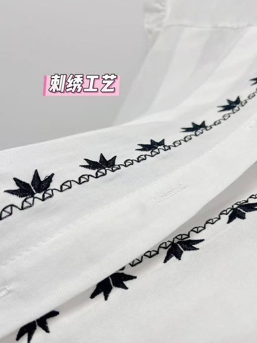 11.11最后促，不参与退货清仓处理（单件上衣）夏季飞飞绣短袖刺绣T恤-喜出 商品图3
