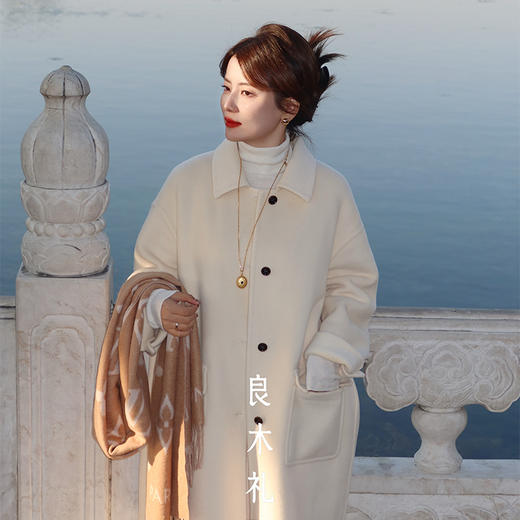 【特价不退换】【现货】良木礼羊绒大衣（D2584100） 商品图10