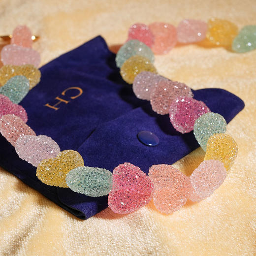 北京仓｜CRYSTAL HAZE-Jelly Heart-彩色果冻爱心 项链［挪威设计师］ 商品图4