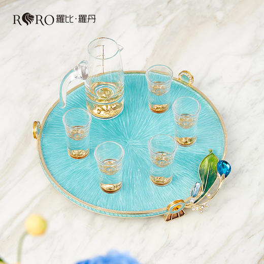E-LB-R91620 罗比罗丹  锦上添花托盘（24.3*23*3.5） 商品图2